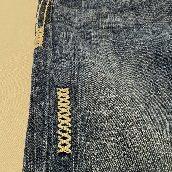 Bke Starlite Flare Jeans Bootcut Women Size 26R Hippie Western Cowgirl Cowboy - Picture 11 of 12